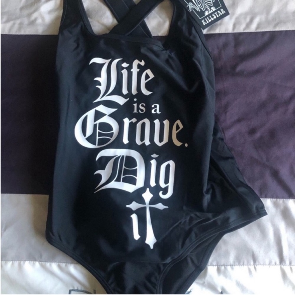 NEW Killstar Grave Swimsuit